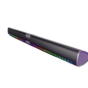 COOMAER RGB Bluetooth Soundbar Designed for Home Theaters Supports Wall Mounting and Offers FM SD Input USB SD MMC DVD PC MP3 MP4 etc.