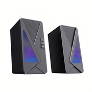 COOMAER Gaming Speakers for PC Computer with Dynamic RGB Lighting and Bluetooth Multi Device Connectivity